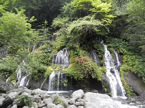 吐竜の滝