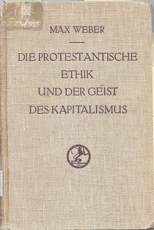 プロテスタンティズムの倫理と資本主義の精神