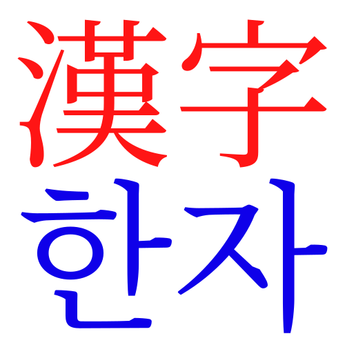 朝鮮における漢字